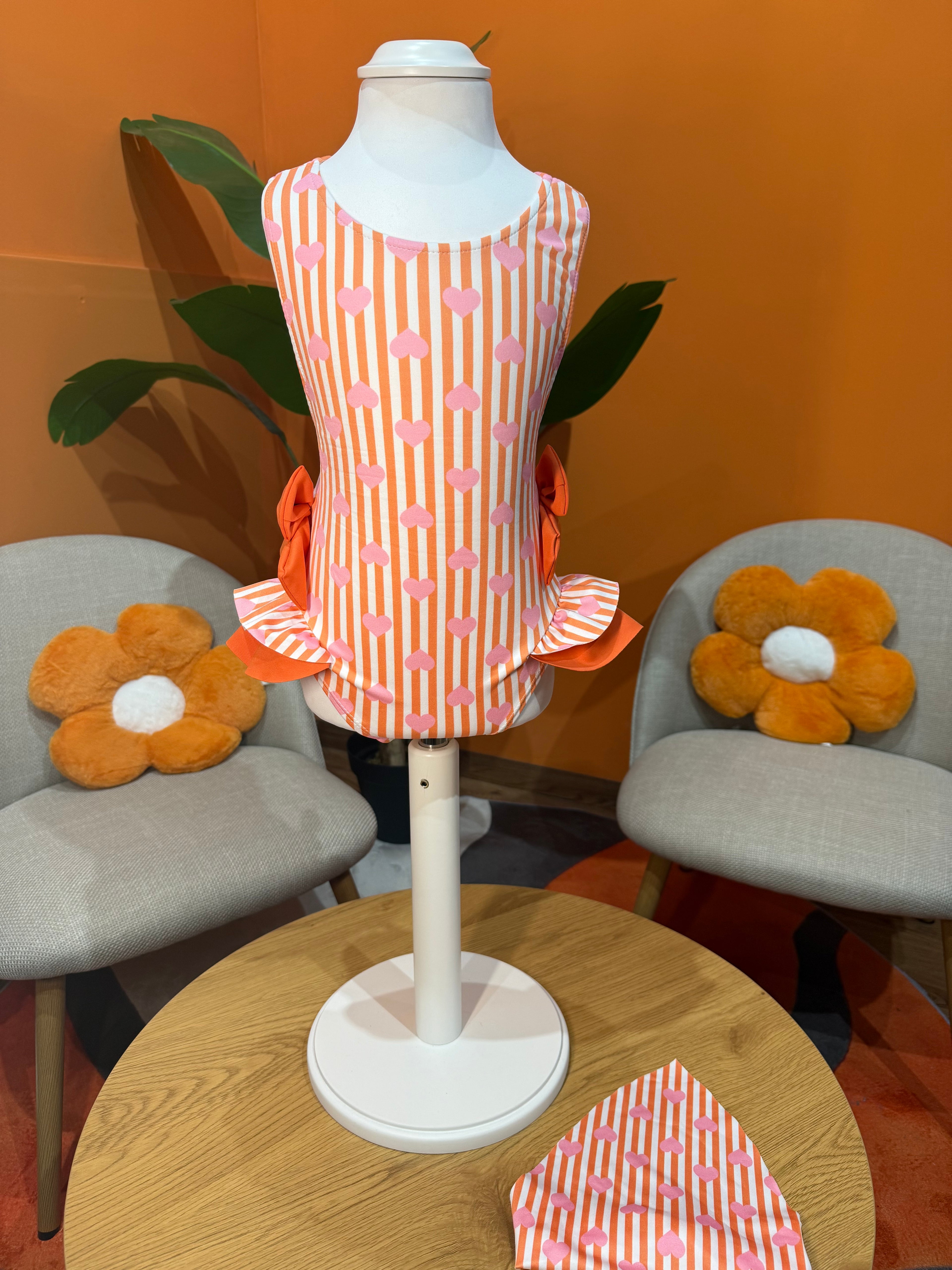 COSTUME CUORICINI 🧡🩷