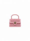 Mini Bag Bloom con manico a torchon