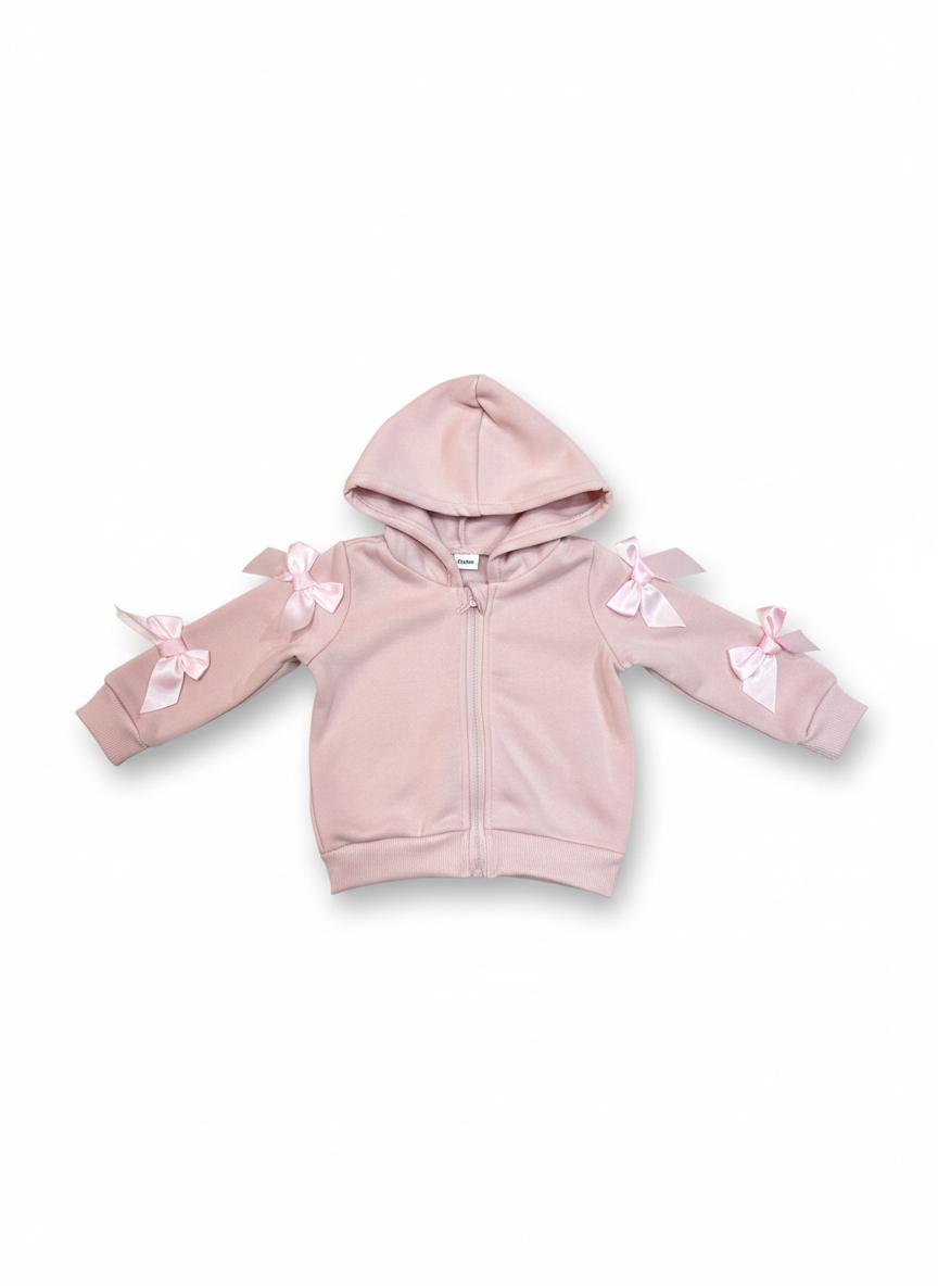 Tuta baby pink bows