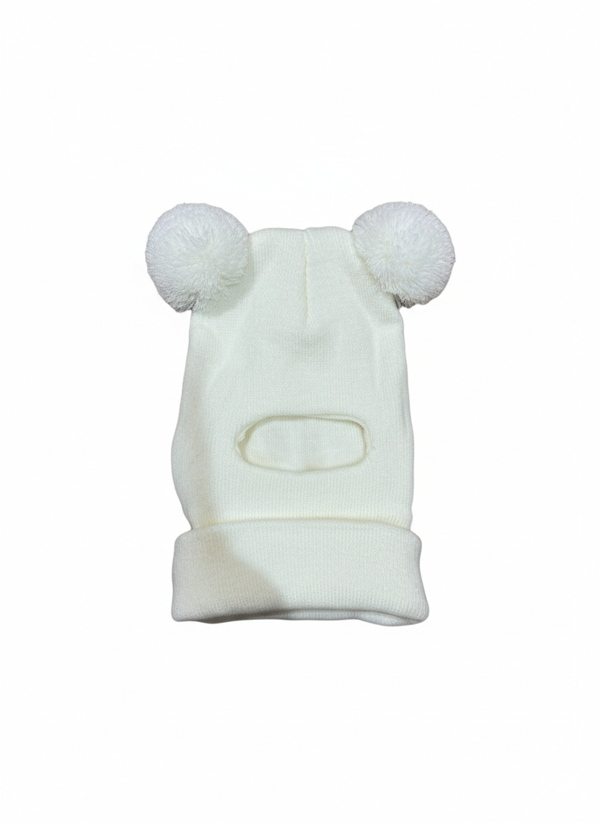 Balaclava con pompon