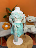 COORDINATO SWEET FUN - VERDE ACQUA