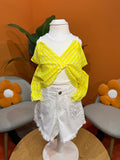 CAMICIA 2 IN 1 TRENDY YELLOW