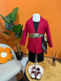BABY BLAZER - BORDEAUX