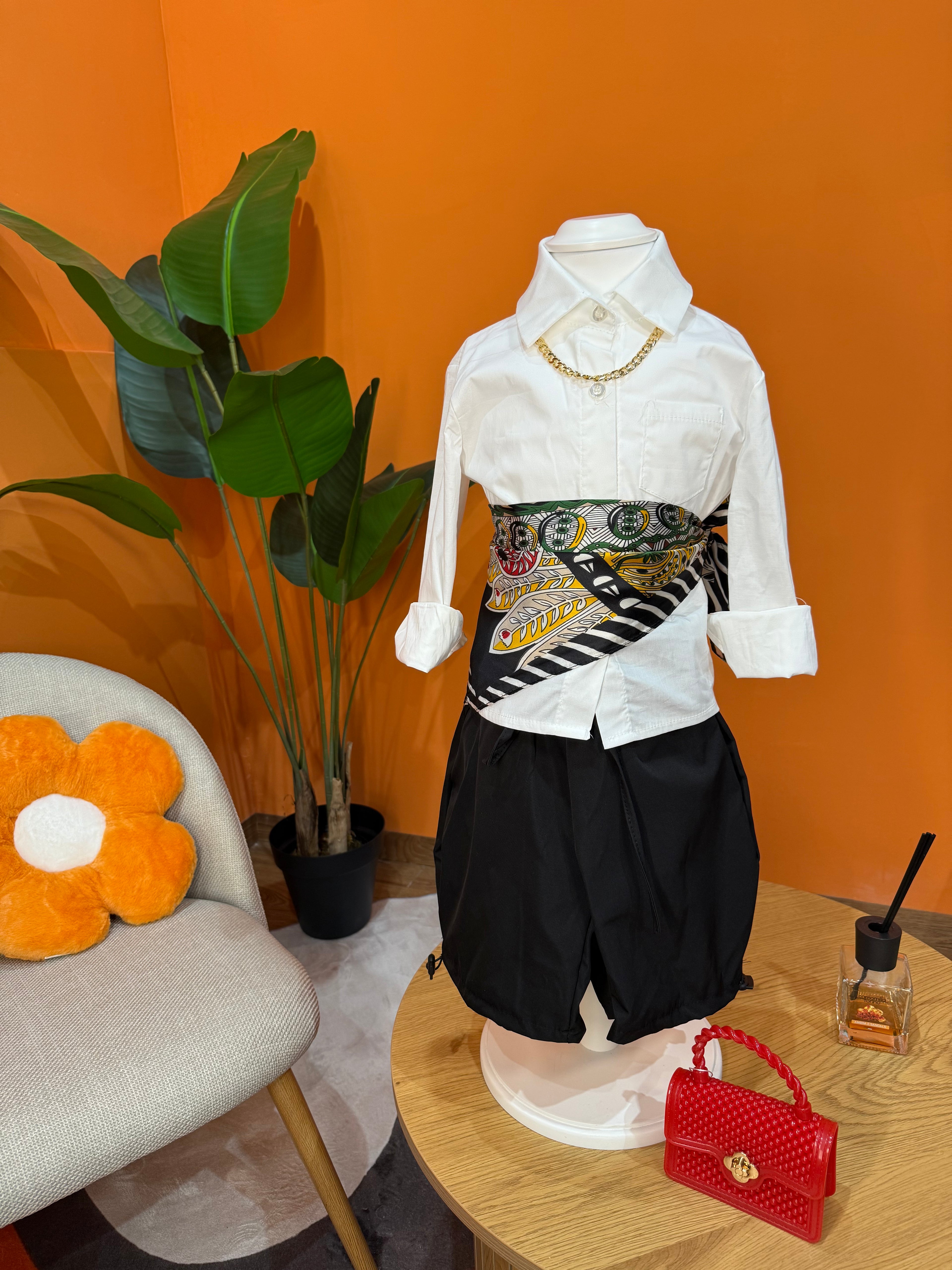 BERMUDA BIMBA - NERO