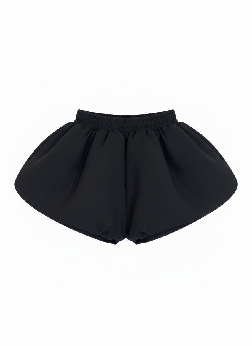 Shorts a palloncino Bubble Effect - NERO