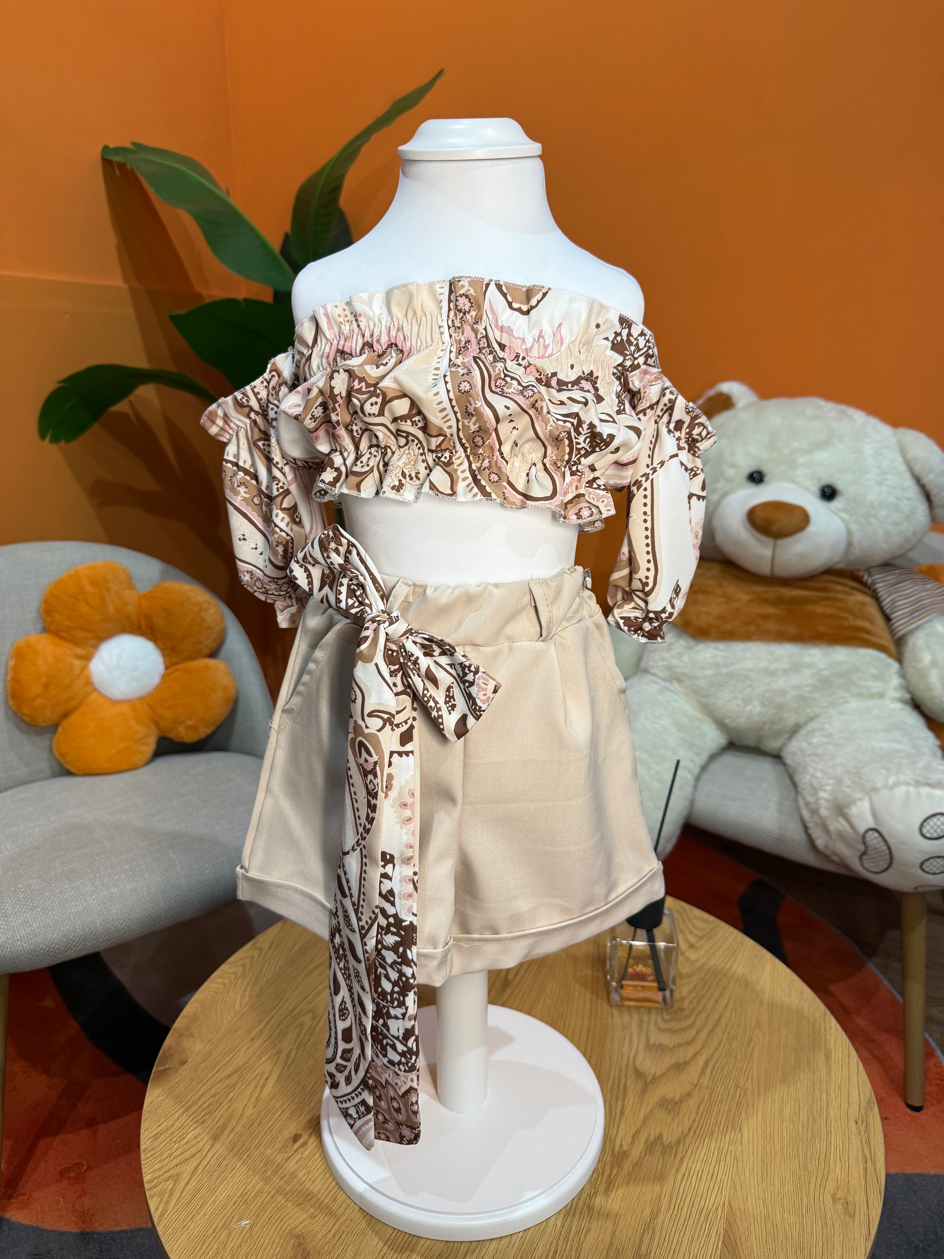 COORDINATO SWEET FUN - TORTORA
