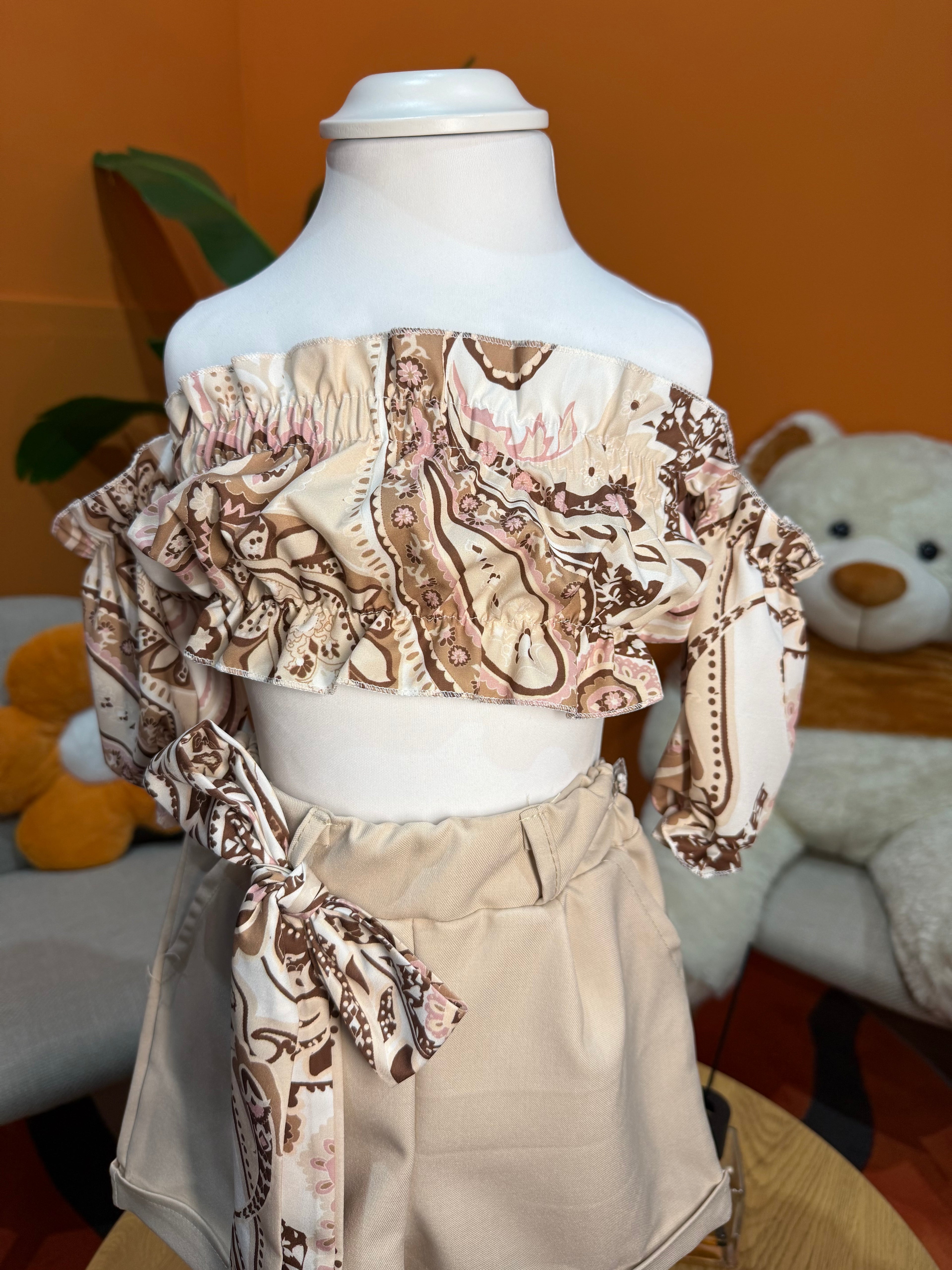 COORDINATO SWEET FUN - TORTORA