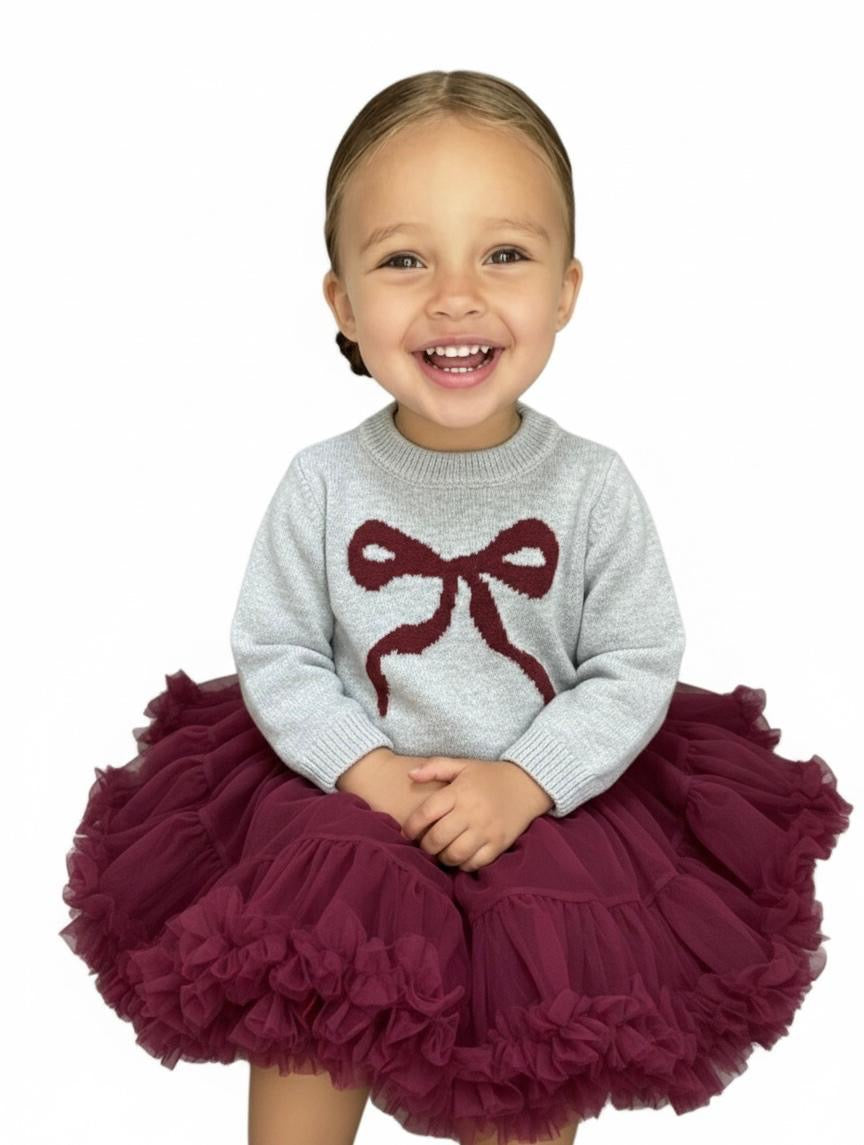 Chic & Minimal - Maglione con fiocco