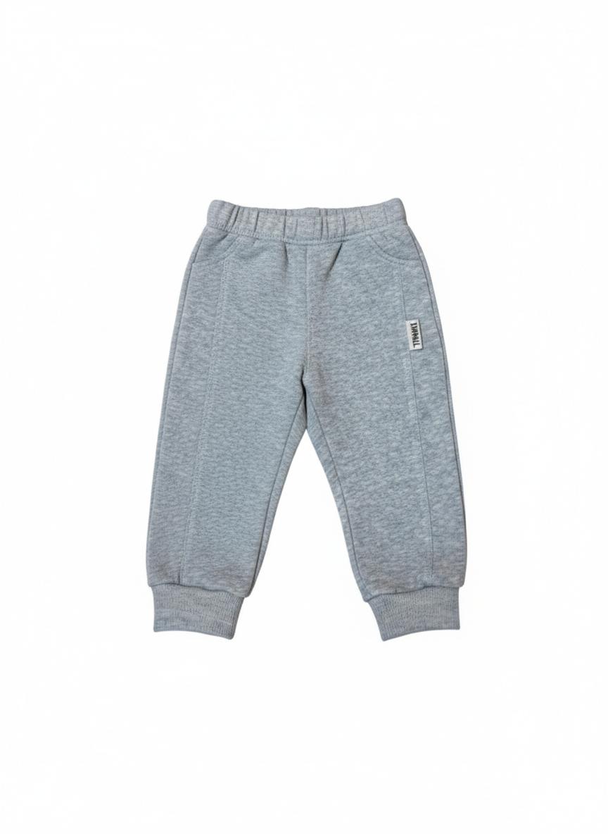 Tuta baby little bear in calda felpa grigia