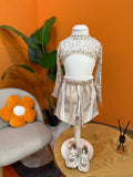 SET 3 PEZZI SPORTY - CHIC ANIMALIER - BEIGE