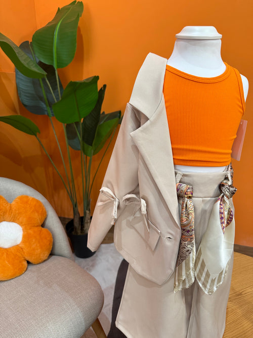 CANOTTA CROP A COSTINE BASIC - SUMMER COLOR PALETTE