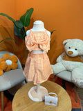 COORDINATO POP CHIC A QUADRETTI