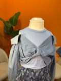 CAMICIA 2-IN-1 DENIM TWIST: CAMICIA IN JEANS CON TOP INTEGRATO💎