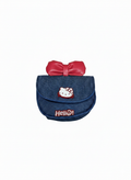 Mini Bag jeans Hello kitty style con tracolla