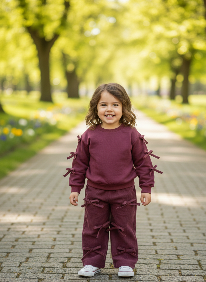 Set velvet bows - comfort & stile
