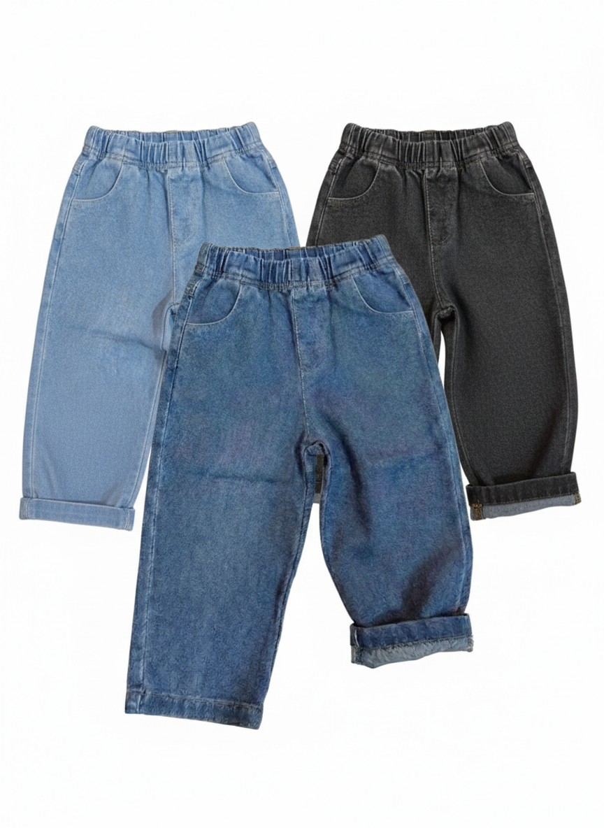 Jeans denim soft touch - disponibile in 3 varianti colore