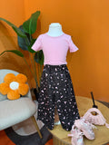SET BIMBA URBAN PARACHUTE – MARRONE E ROSA🤎💖