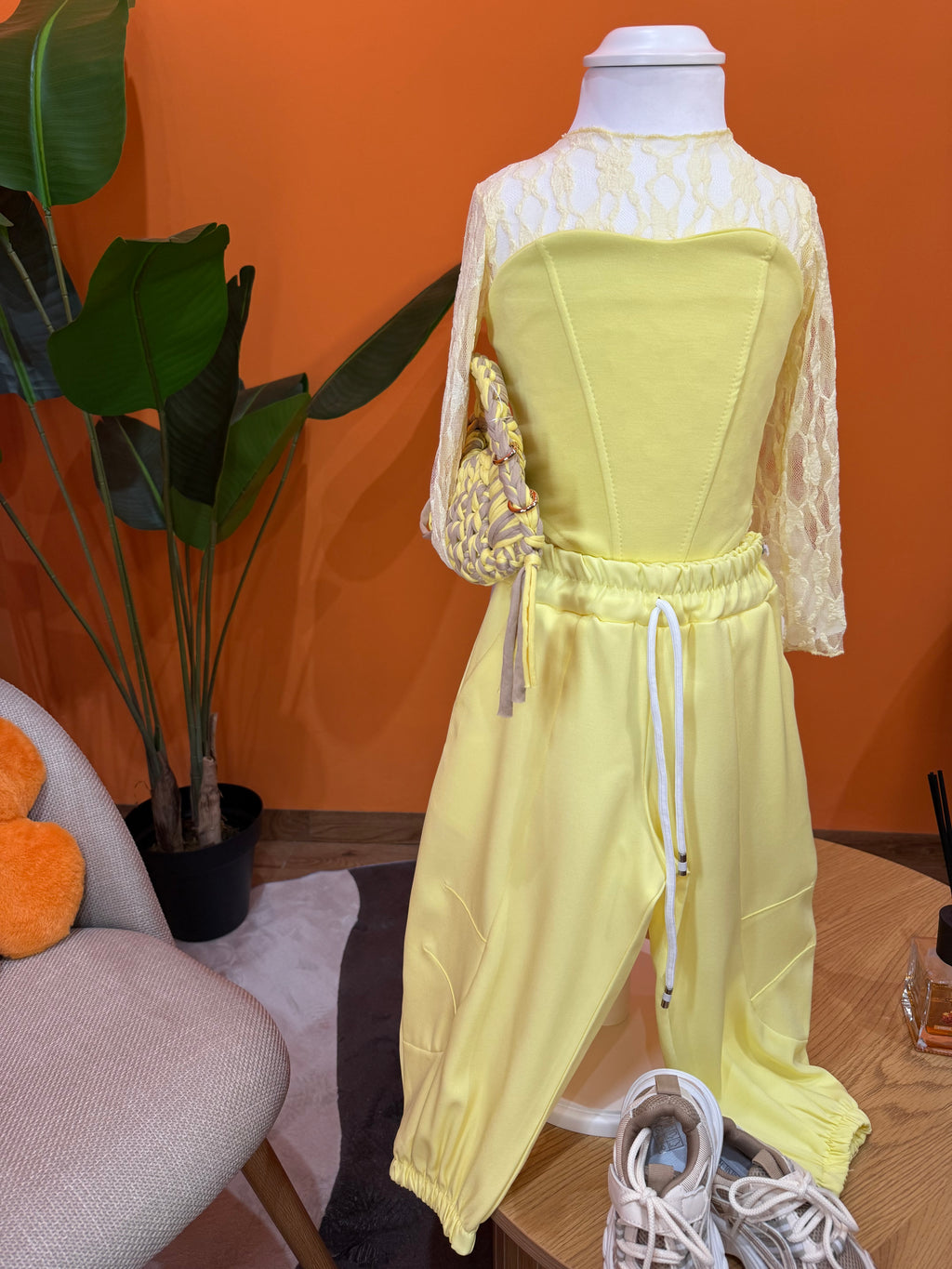 SET BIMBA URBAN PARACHUTE – ROMANTIC EDITION - YELLOW💛